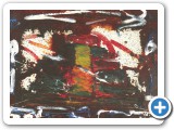 Maya Pyramide (1987, Mexiko, Mischtechnik)
