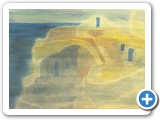 Versunkene Stadt (1988, Aquarell)